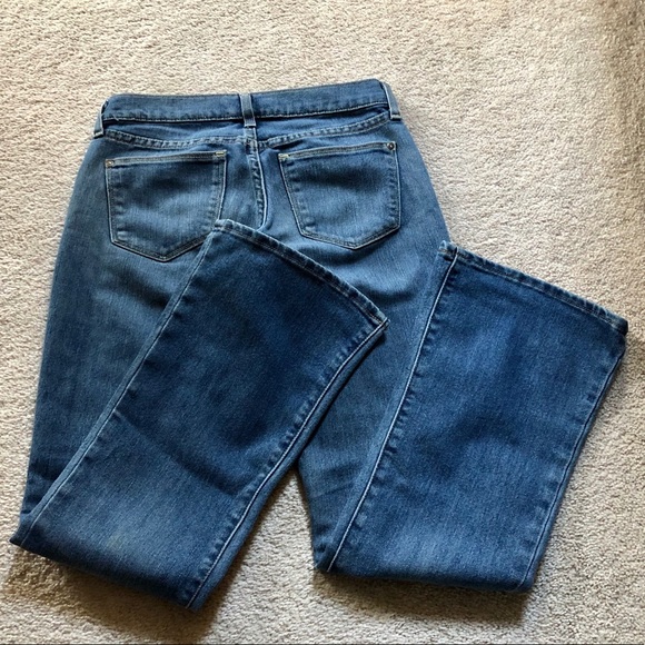 Old Navy “Flirt” Blue Jeans, Bell Cut, sz 2 Short - Picture 8 of 8